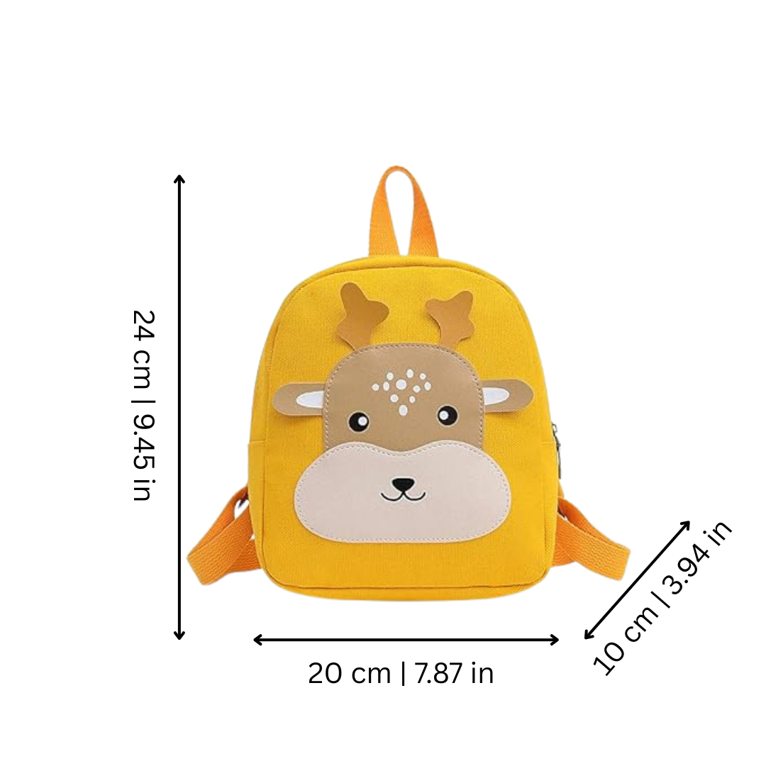 Sac à dos enfant avec motif animal et poches pratiques
