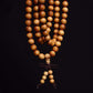 Mala de prière en bois avec 108 perles, vue de face