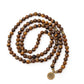 Mala en Oeil de Tigre avec 108 perles protectrices