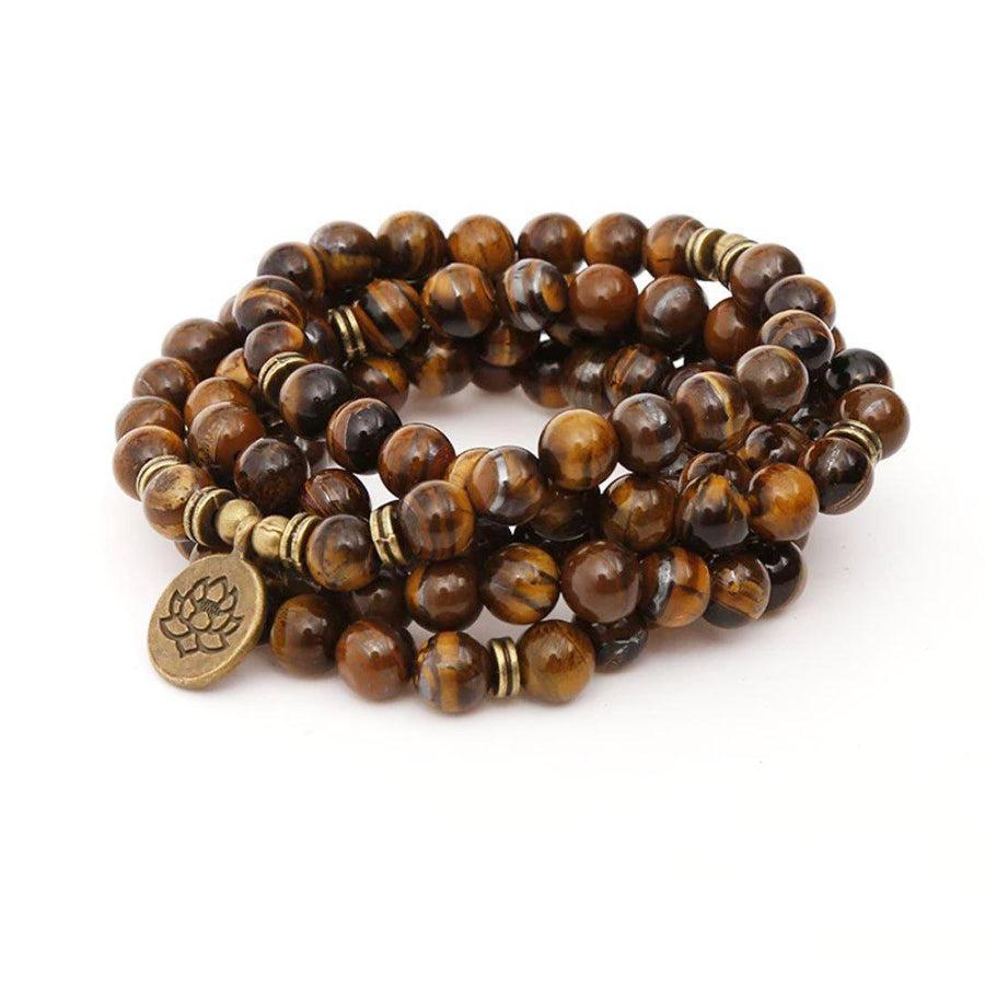 Ensemble complet du mala avec perles et pendentif