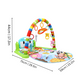 Tapis d'éveil musical avec jouets suspendus colorés