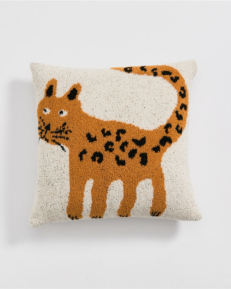 Gros plan sur motif tigre orange et noir