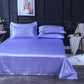 Zoom sur la texture satinée et douce de la housse de couette