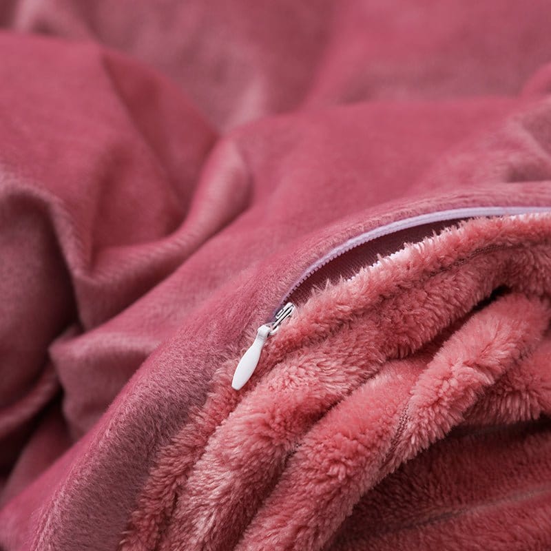 Texture du velours rose, mettant en valeur sa douceur et son confort