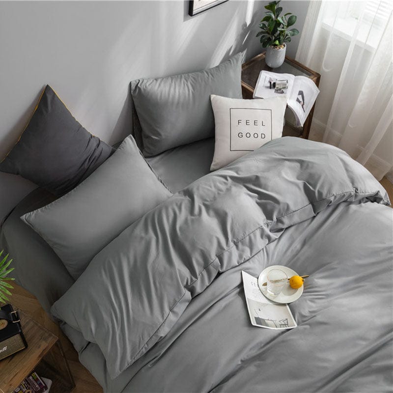 Vue rapprochée du tissu doux et résistant de la parure de lit