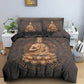 Parure de lit Bouddha en microfibre avec impression 3D