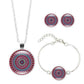 Bracelet mandala ajustable, motifs circulaires et teintes vives