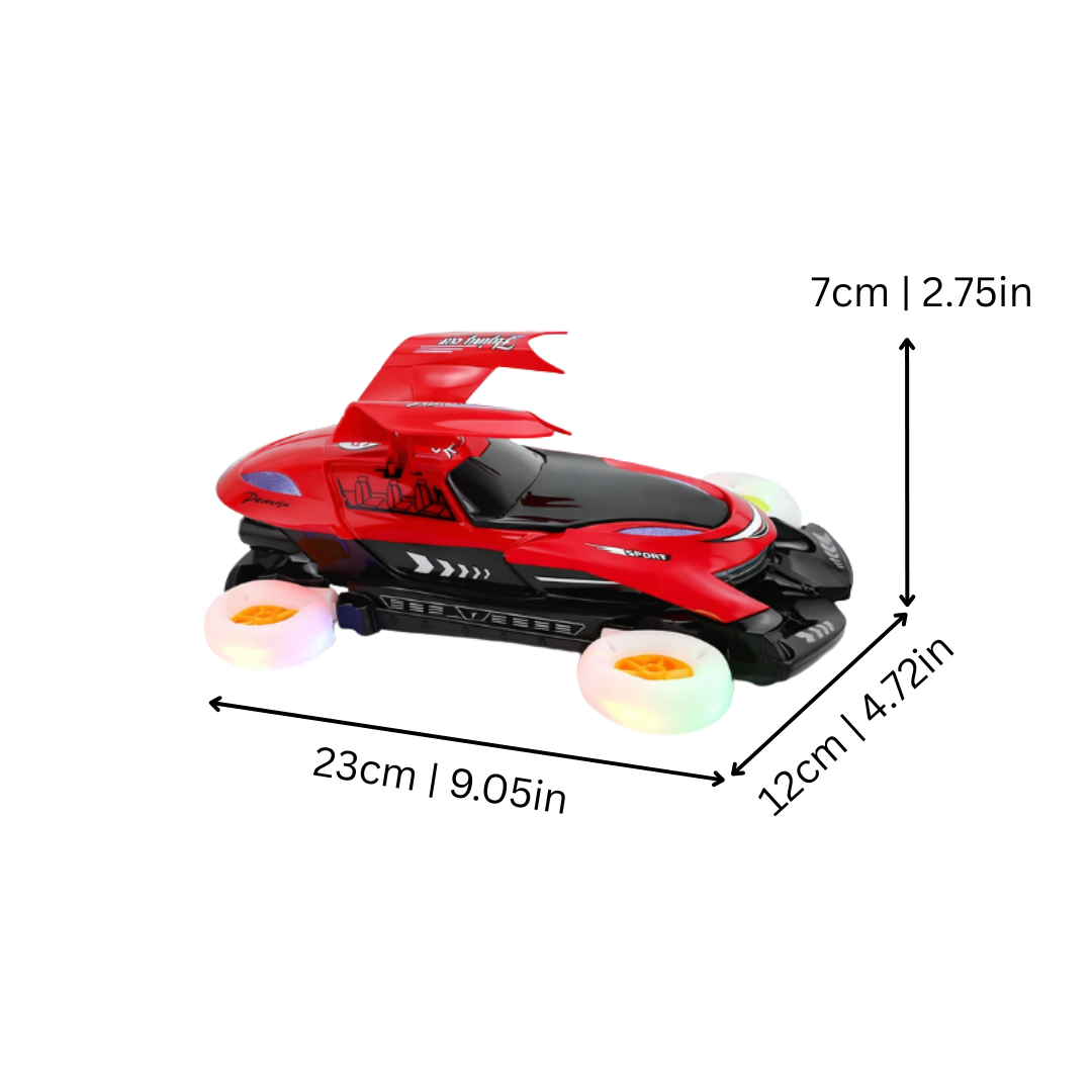 Voiture jouet lumineuse avec effets LED colorés