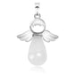 Pendentif ange, vue rapprochée sur le visage