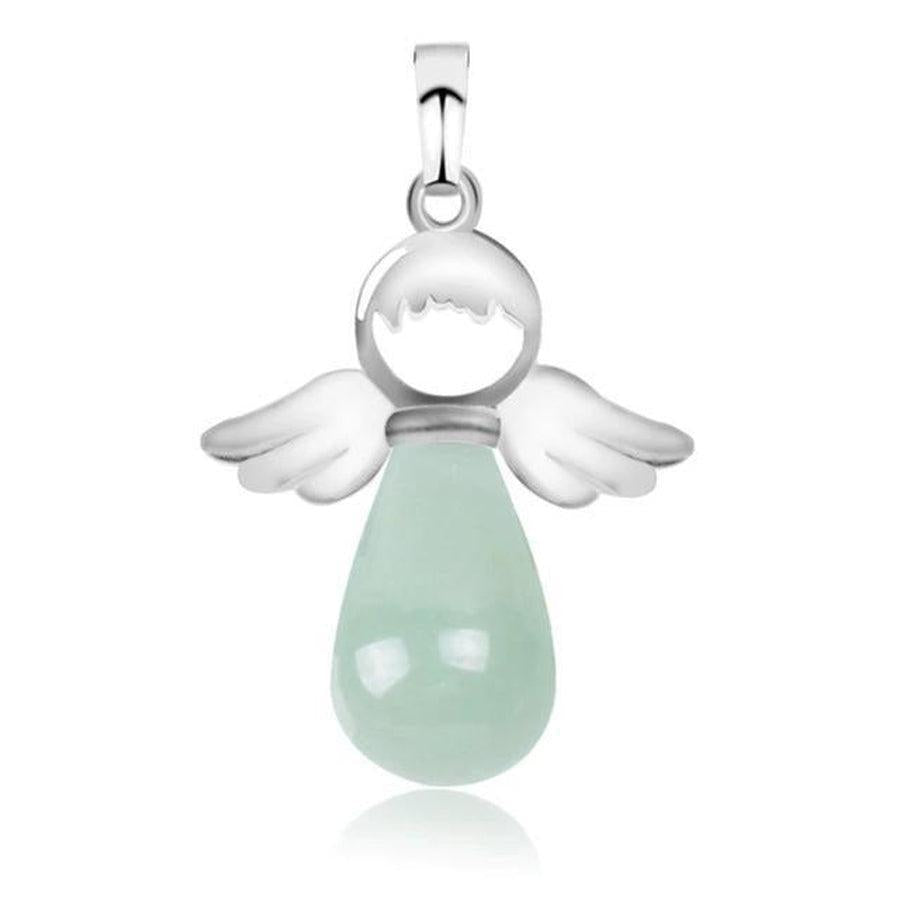 Pendentif ange, vue générale avec chaîne