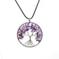 Pendentif Arbre de Vie suspendu, montrant les branches et racines