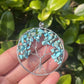 Pendentif Arbre de Vie en pierres, vue de côté