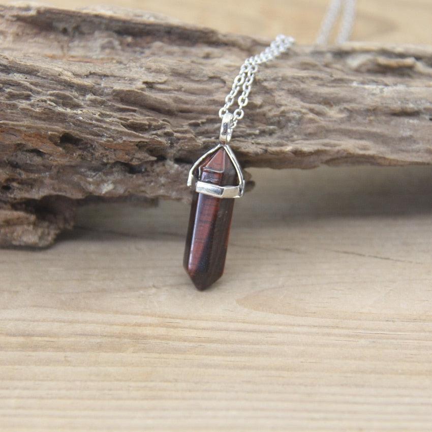 Pendentif Pierre Naturelle pendentif pierre vue rapprochée vue 41