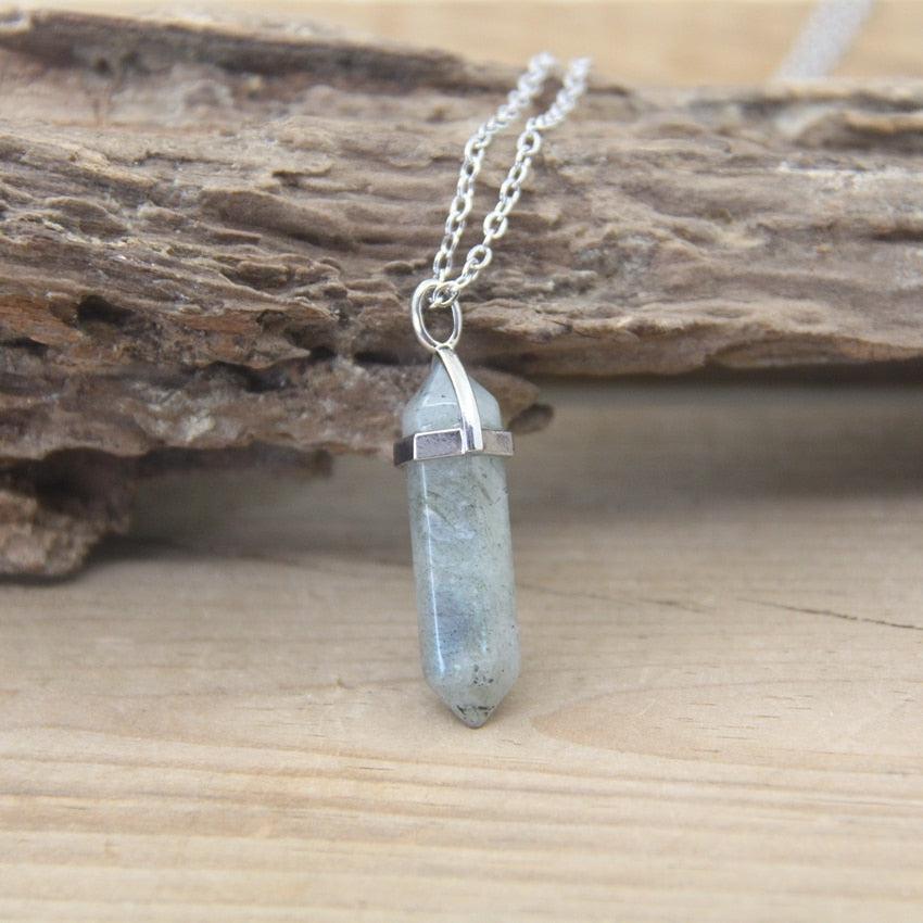 Pendentif Pierre Naturelle pendentif pierre finitions visibles vue 45