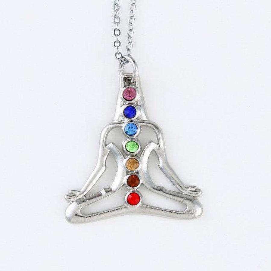 Design élégant du pendentif avec pierres énergétiques