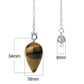 Pendule en Opaline translucide, lumière douce et apaisante