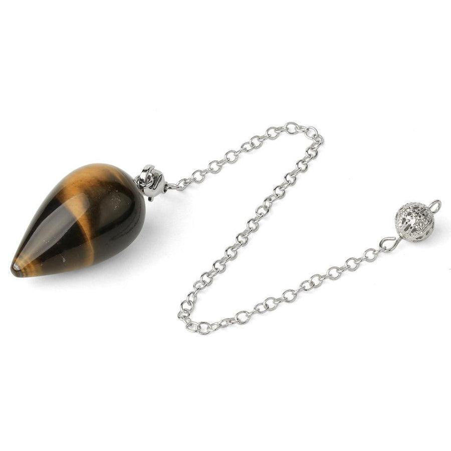 Rhodonite rose et noire, pendule élégant et harmonieux