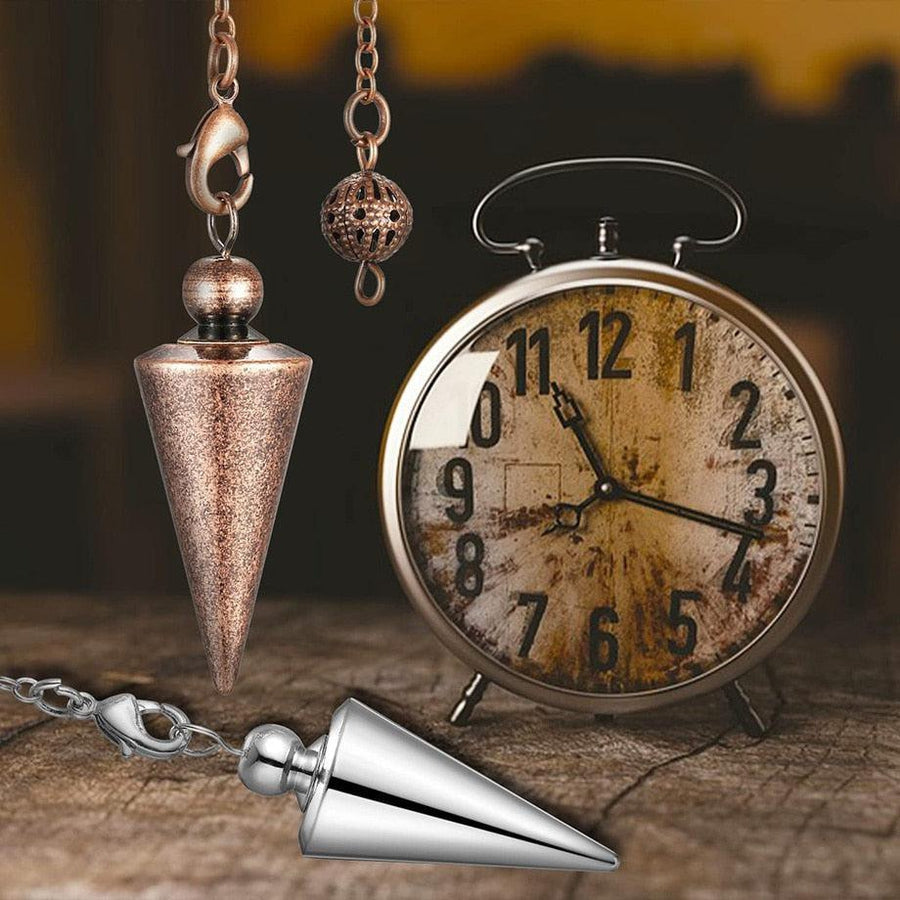 Pendule complet avec chaîne et navette attachées