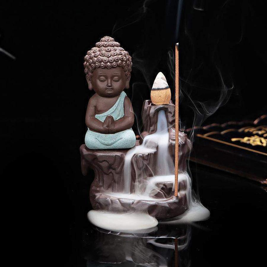 Encensoir céramique Bouddha, ambiance zen et apaisante