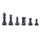 Grandes pièces d'échecs magnétiques, style Staunton