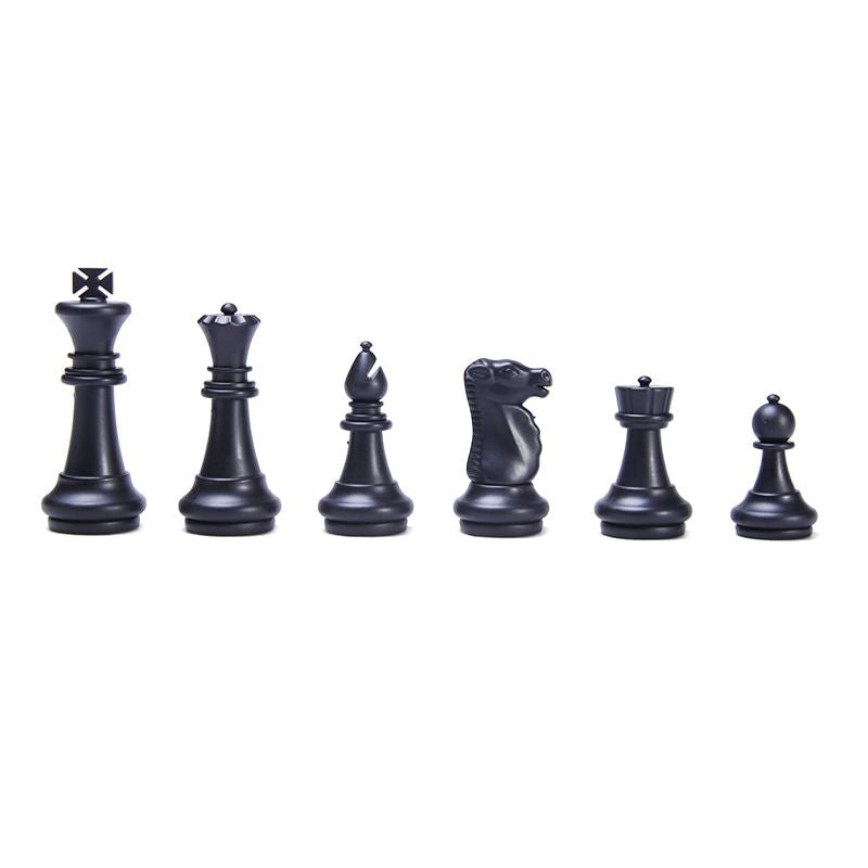 Grandes pièces d'échecs magnétiques, style Staunton