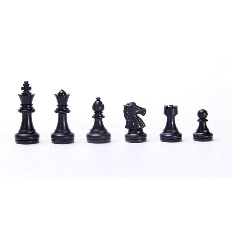 Pièces d'échecs taille moyenne, base feutrée