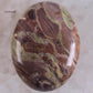 Pierres Cabochon Ovales Jaspe pierres forme cabochon ovale vue latérale vue 19