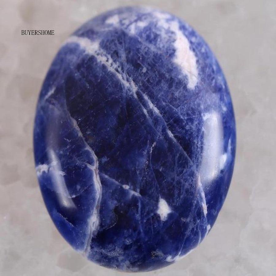 Pierres Cabochon Ovales Jaspe pierres forme cabochon ovale présentation du produit vue 22