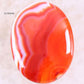 Pierres Cabochon Ovales Jaspe pierres forme cabochon ovale vue rapprochée vue 26