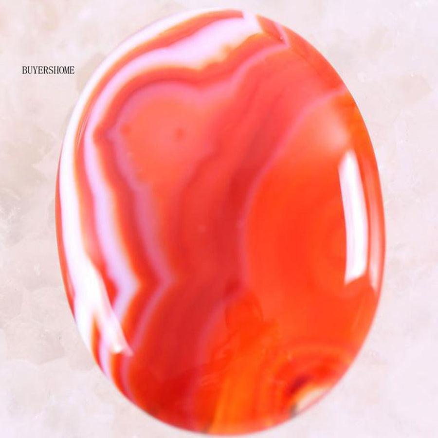 Pierres Cabochon Ovales Jaspe pierres forme cabochon ovale vue rapprochée vue 26