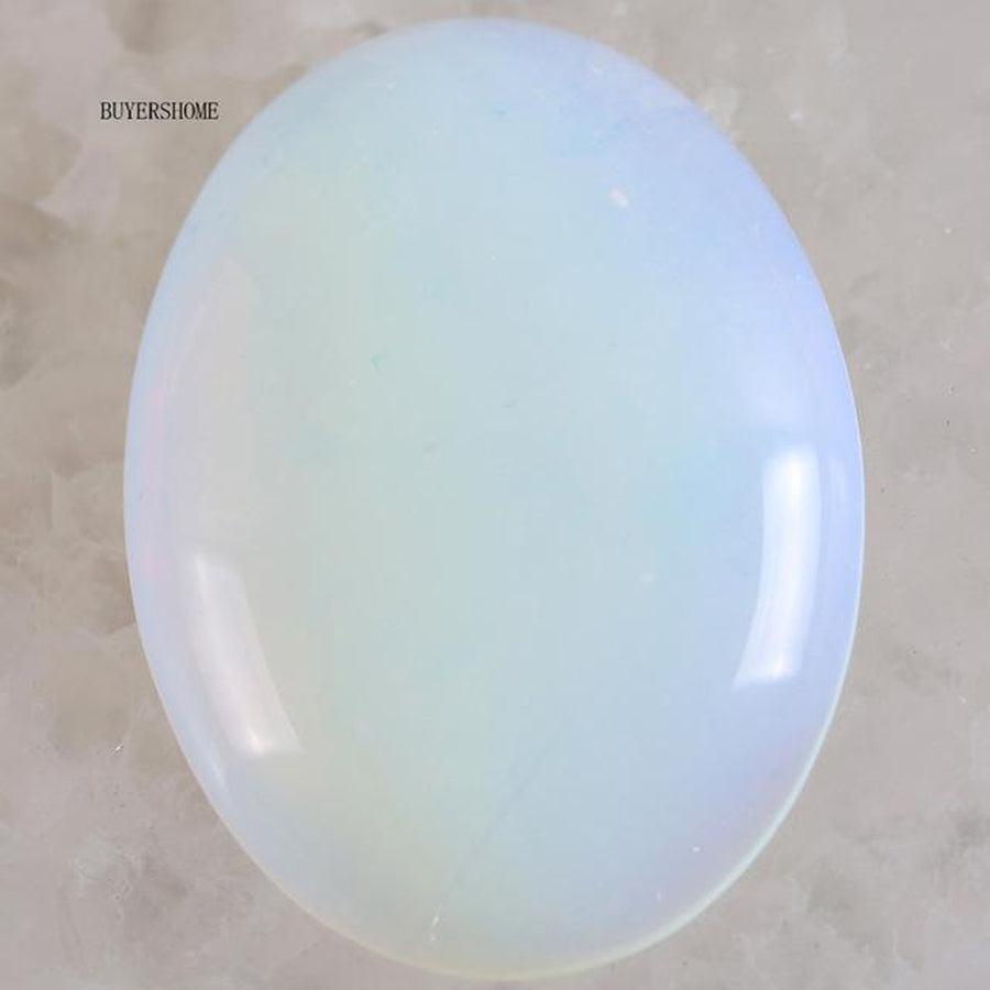 Pierres Cabochon Ovales Jaspe pierres forme cabochon ovale vue rapprochée