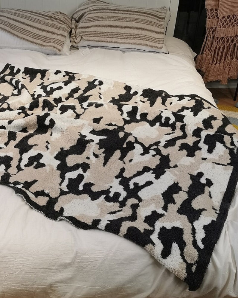 Vue rapprochée des nuances de couleur du plaid