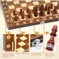 Plateau de jeu 3-en-1 avec finition en bois premium