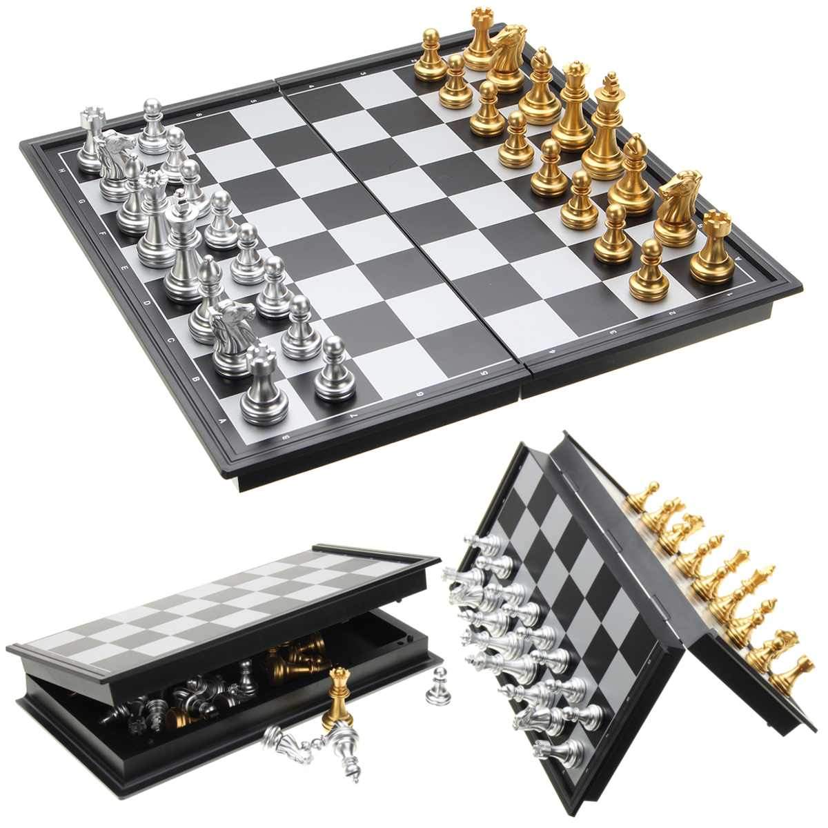 Plateau d'échecs magnétique avec finition moderne