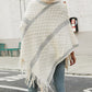 Poncho femme en Pilou, vue de face