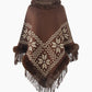 Poncho en tissu respirant, bordures Pilou Pilou