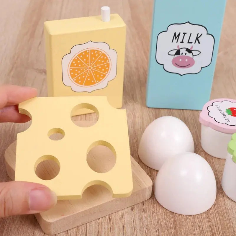 Détails réalistes d'un jeu éducatif en bois pour enfants