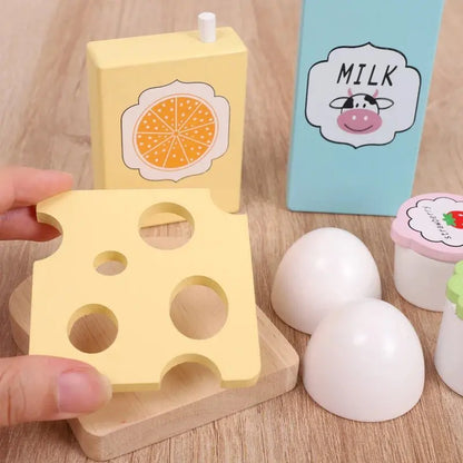 Détails réalistes d'un jeu éducatif en bois pour enfants