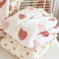 Vue de dos du pyjama flanelle, motifs floraux, coupe confortable