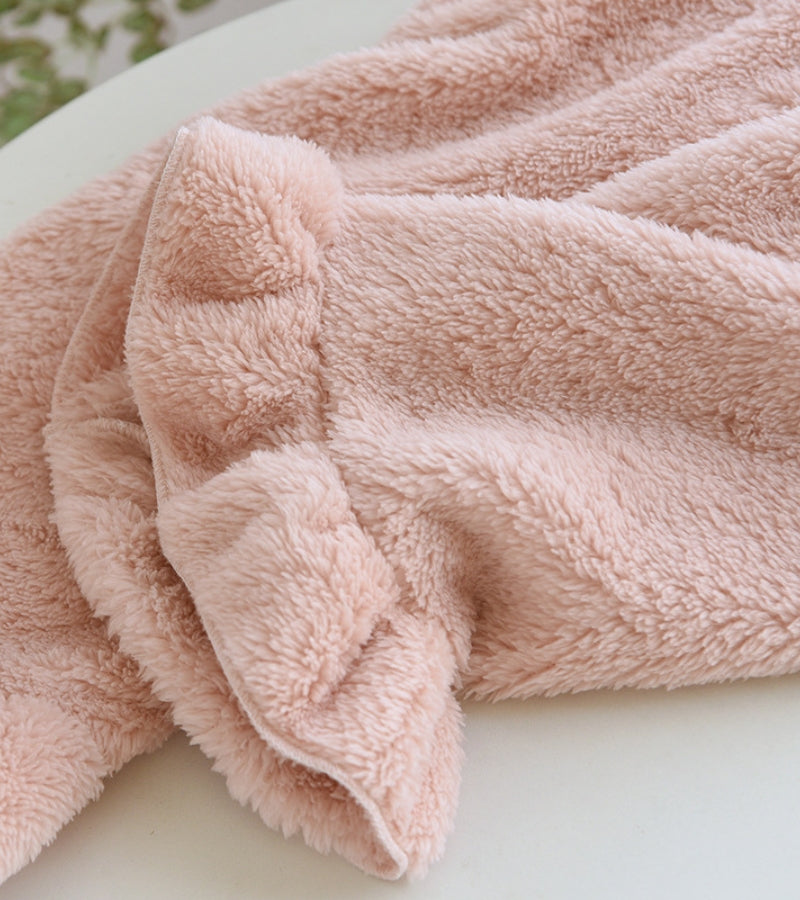 Bas de pyjama rose avec taille élastique pour confort