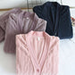 Pyjama en velours rose, vue complète de l'ensemble