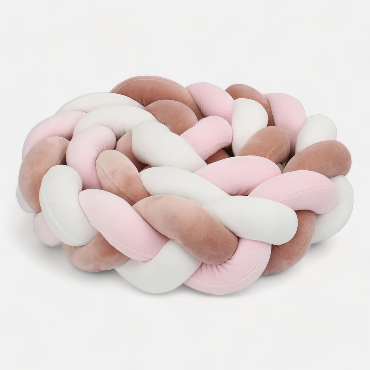 Barrière de lit tressée, protection et confort pour enfant