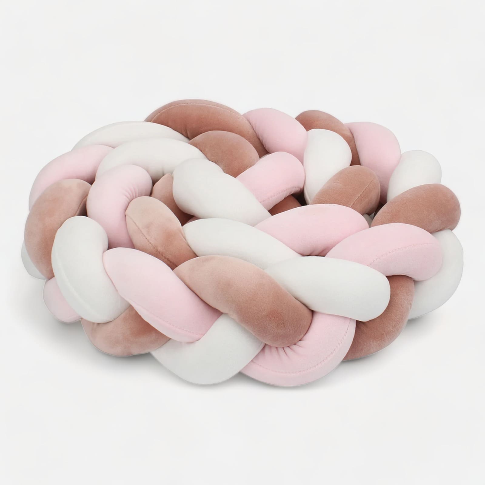 Barrière de lit tressée, protection et confort pour enfant