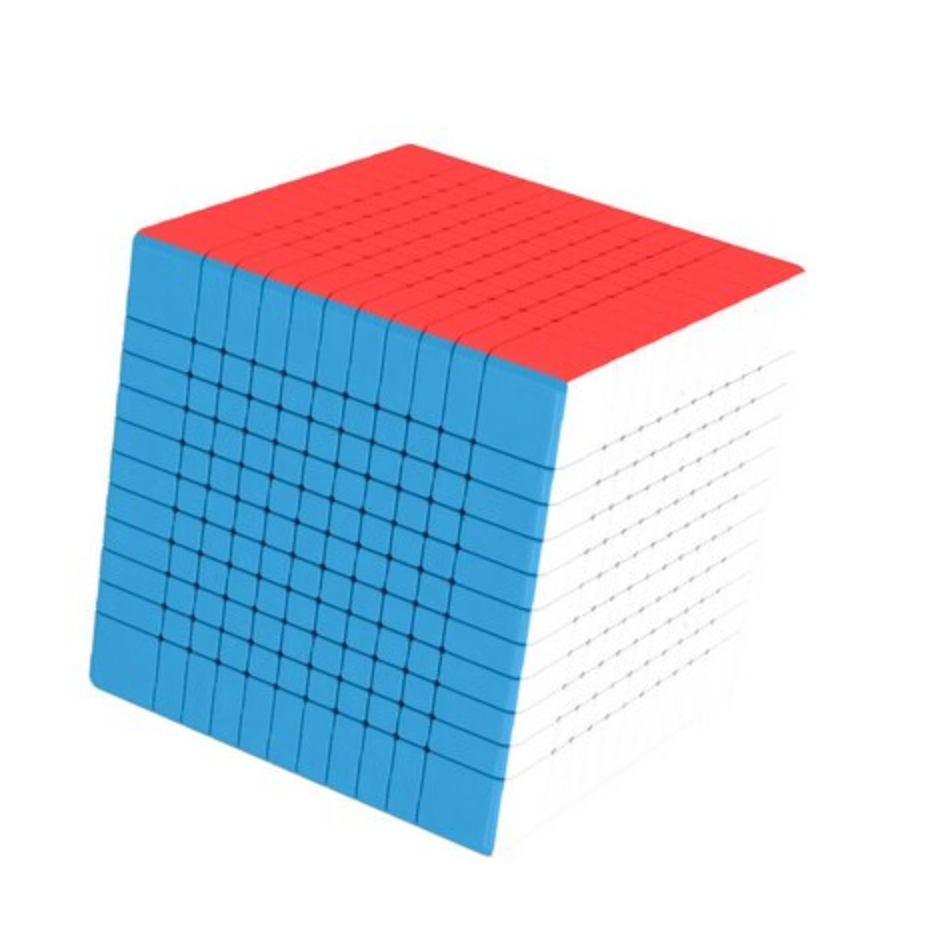 Cube 11x11 compact avec mécanisme réglable en gros plan