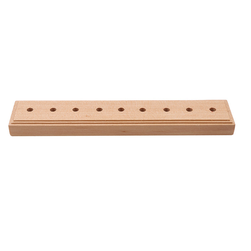 Socle en bois pour le casse-tête d'assemblage