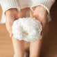Socquettes noires et blanches avec motifs flocons de neige