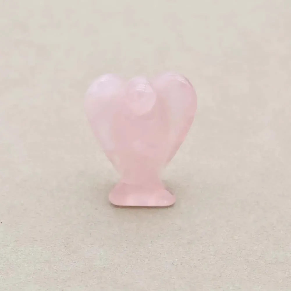 Statue d'ange en pierre, vue de profil