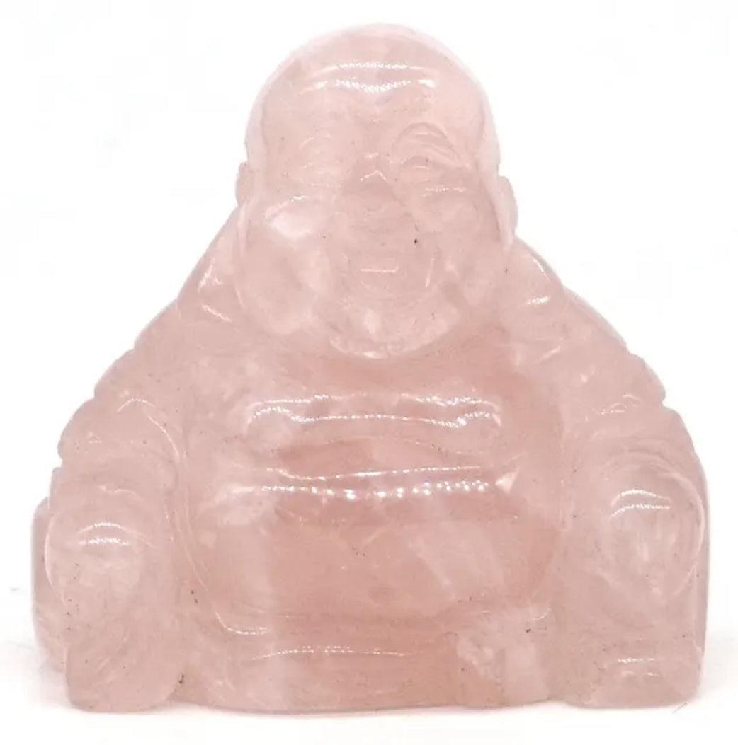 Bouddha rieur en turquoise, vue de face, détails fins