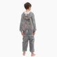 Surpyjama lapin polaire avec capuche et oreilles souples