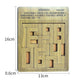 Dimensions du puzzle chiffres en bois : 13x16 cm